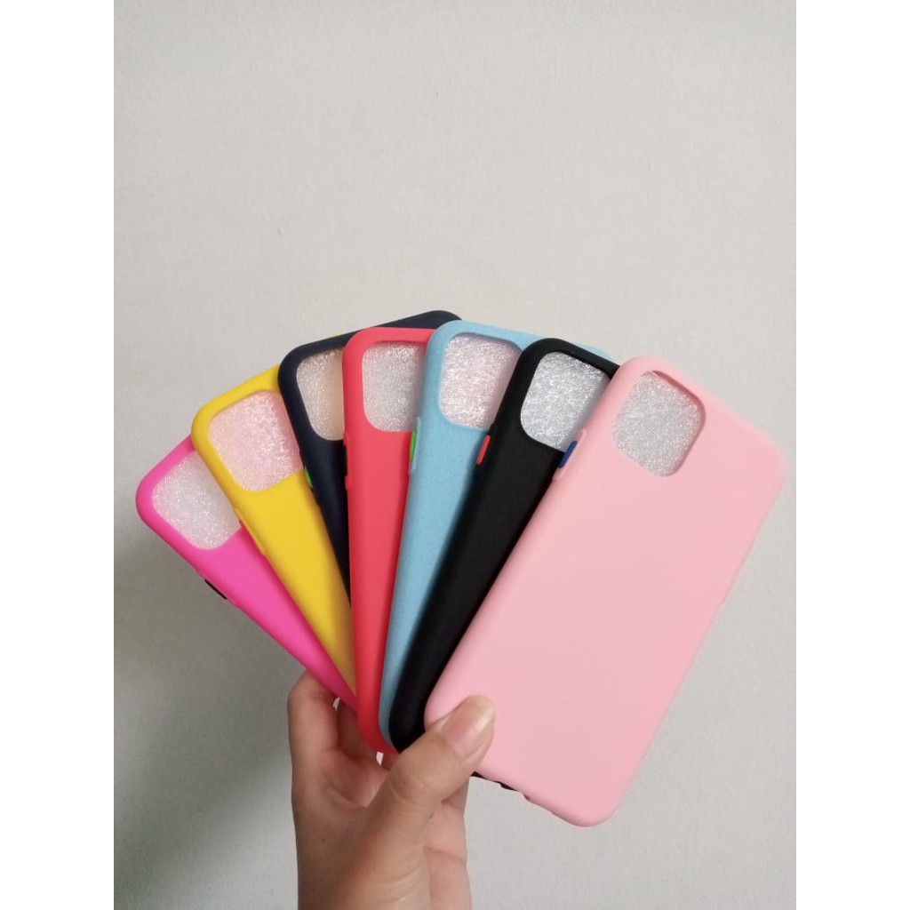 Samsung S10 Lite Soft Case TPU BUTTON COLOUR Premium candy colourfull