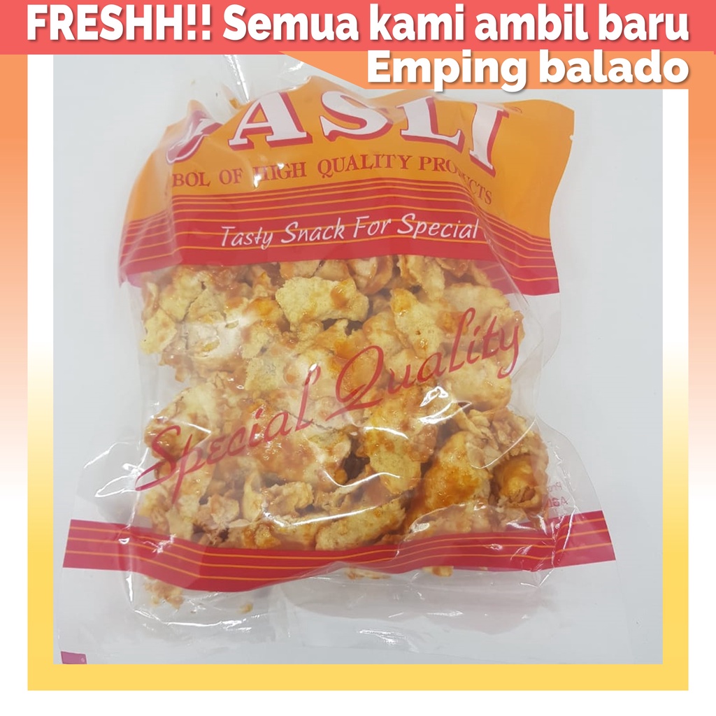 

Emping Balado A1 ASLI oleh oleh Khas Medan