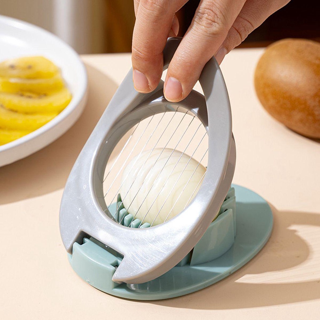 [Elegan] Egg Slicer Garnish Daging Masak Dapur Multifungsi Baking Splitter