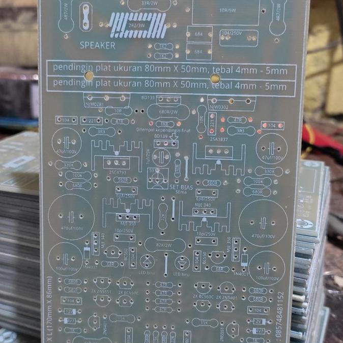 Pcb Driver Elang Amplifier (Fiber Chemp) Sale