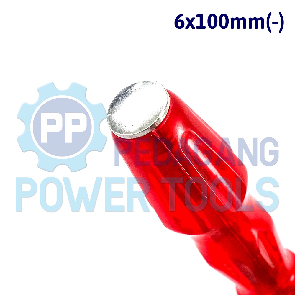 BISON OBENG TEMBUS 4 INCH MINUS 100 KETOK GO THRU IMPACT SCREWDRIVER