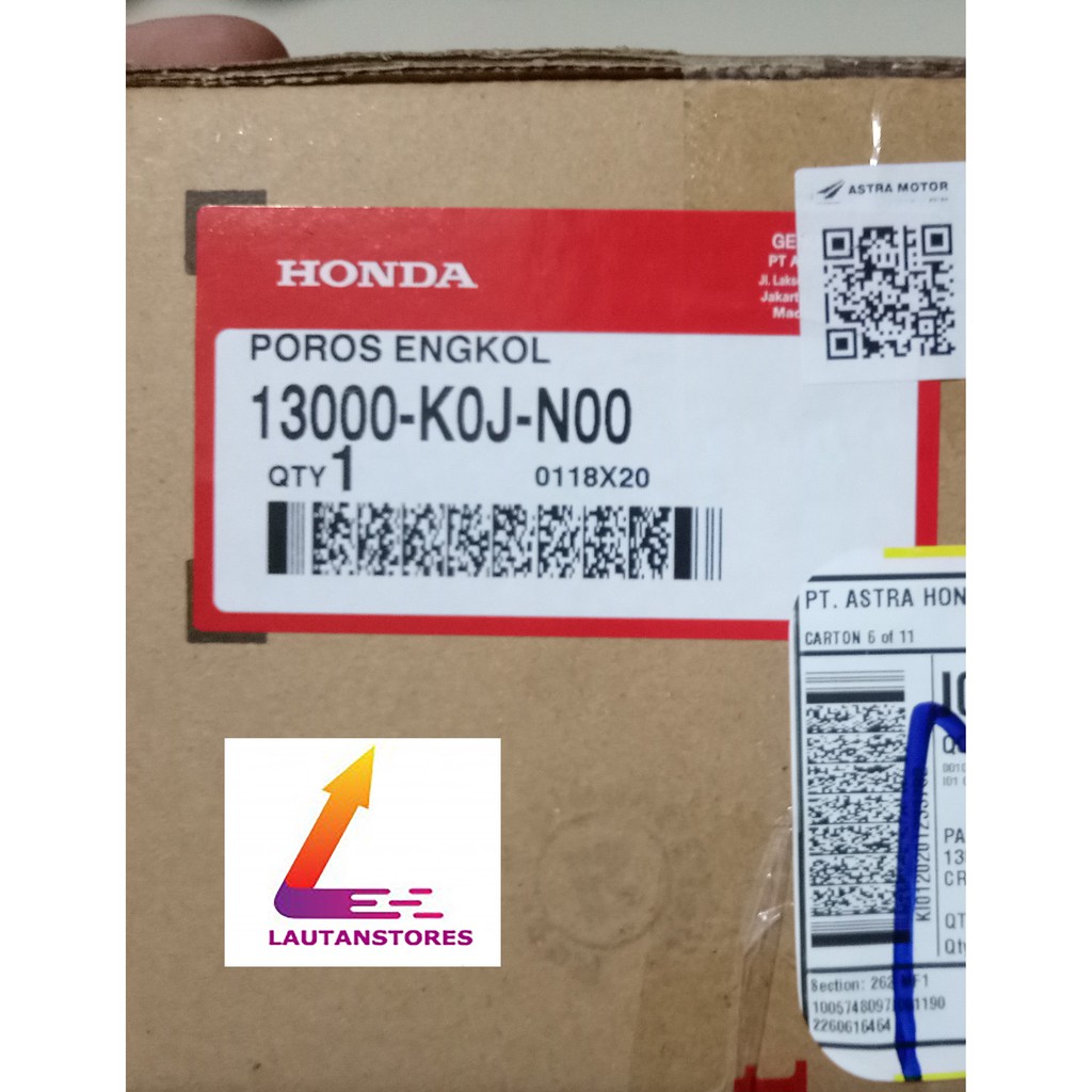 13000-K0J-N00 Crank Shaft Bandul Kruk Krek As GENIO