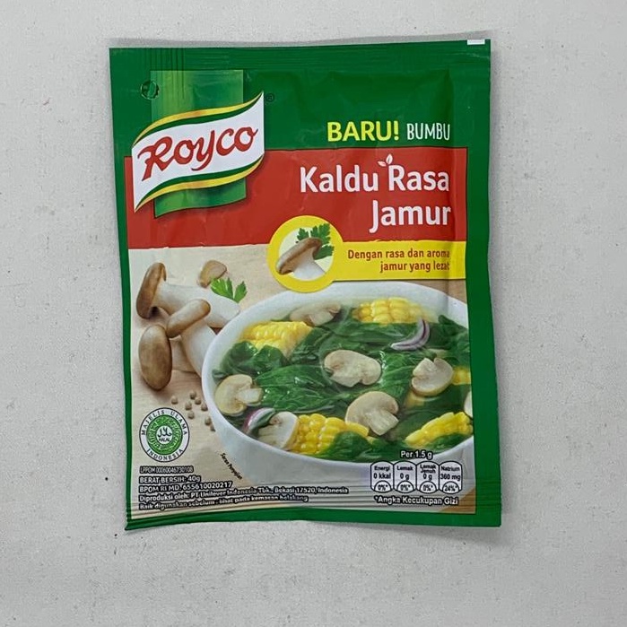 

BUMBU INSTANT KALDU JAMUR ROYCO 40 GR