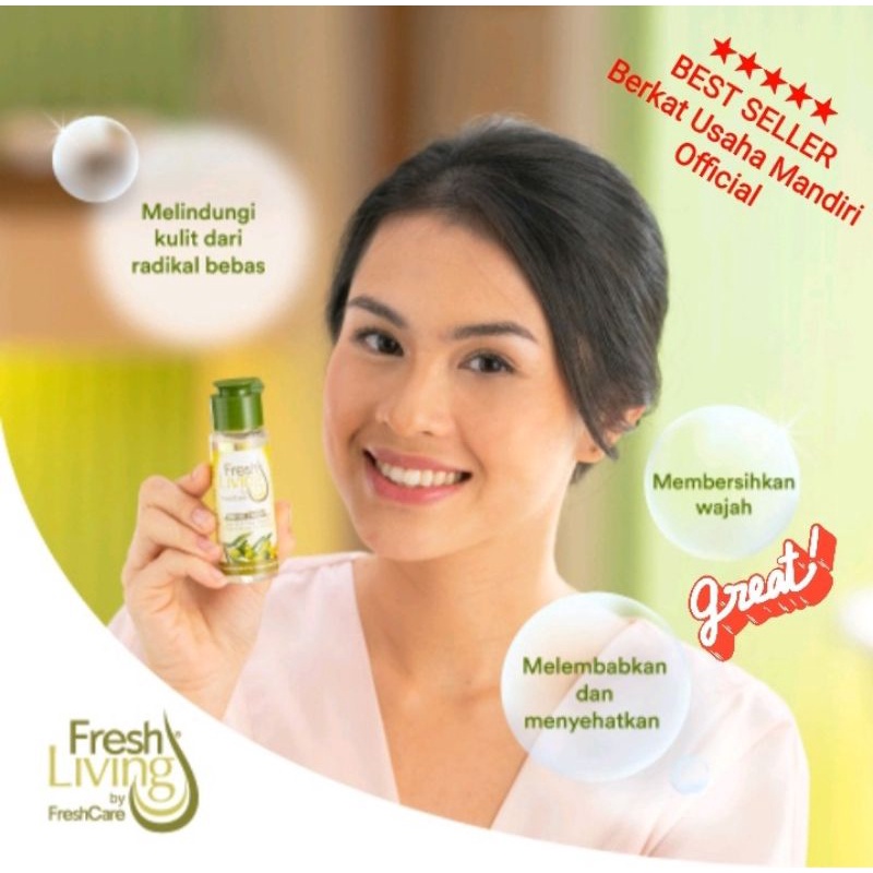 FreshLiving Zaitun Lotion 80g &amp; Minyak Zaitun 50ml Fresh living by FreshCare