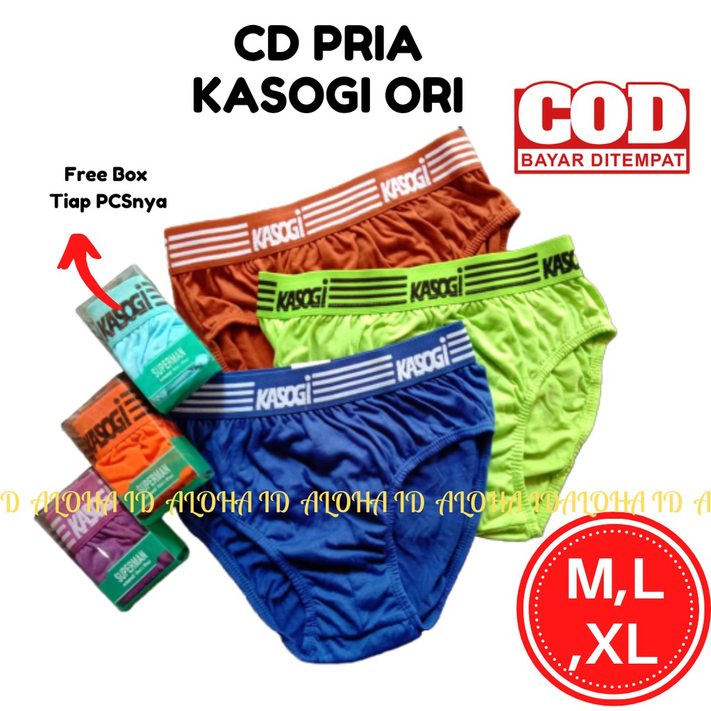 CELANA DALAM PRIA KASOGI / CELANA DALAM KARET / CD KASOGI / CD PRIA / CELANA DALAM KASOGI SATUAN