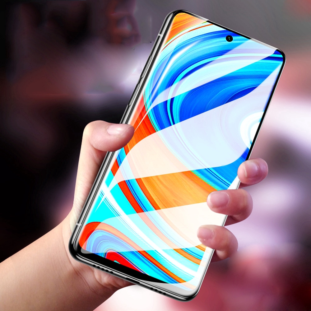 9D Tempered Glass Film for Xiaomi Redmi Note 9S Note 9 Redmi 9T 9A 9C Poco X3 Pro NFC Poco M3 Redmi Note 10 Note 8 Full Cover Glue Screen Protector BY