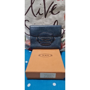 dompet tods navy medium