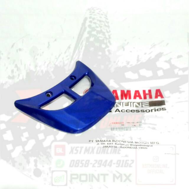 Behel lampu yamaha f1zr biru