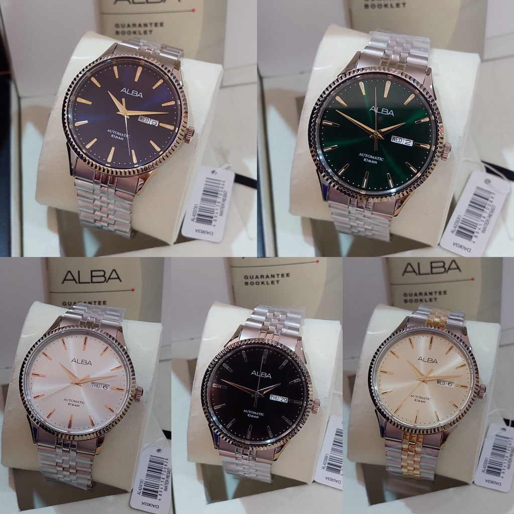 ALBA AL423 AL424 AUTOMATIC JAM TANGAN PRIA ORIGINAL ORI