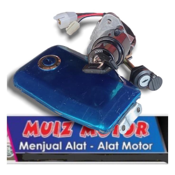 kunci kontak motor Yamaha rx king new set satu kunci 3lobang