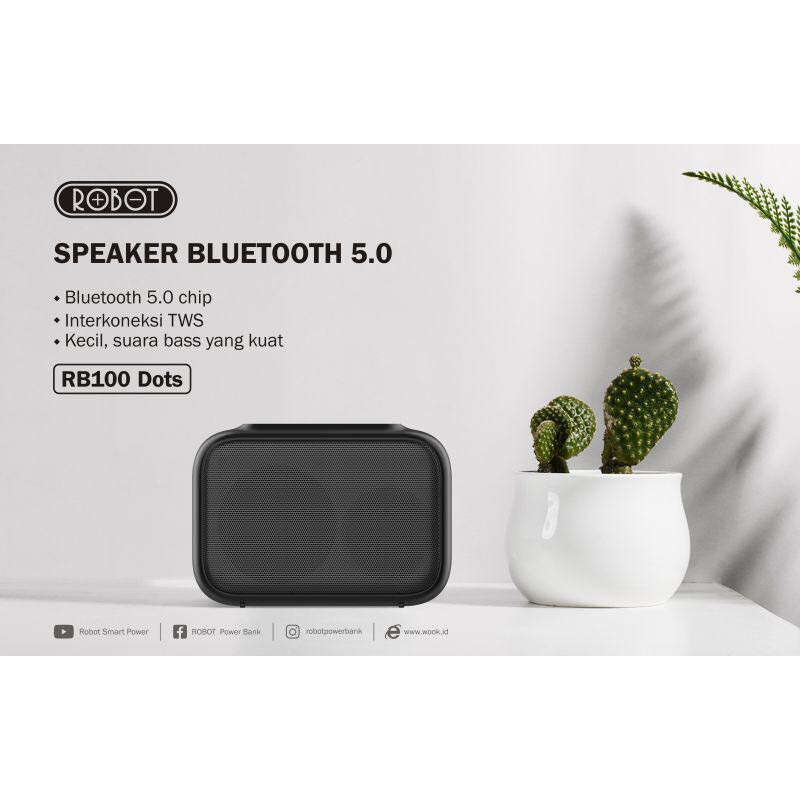 Speaker Bluetooth Versi 5 Mini - TWS Speaker Portable RB100