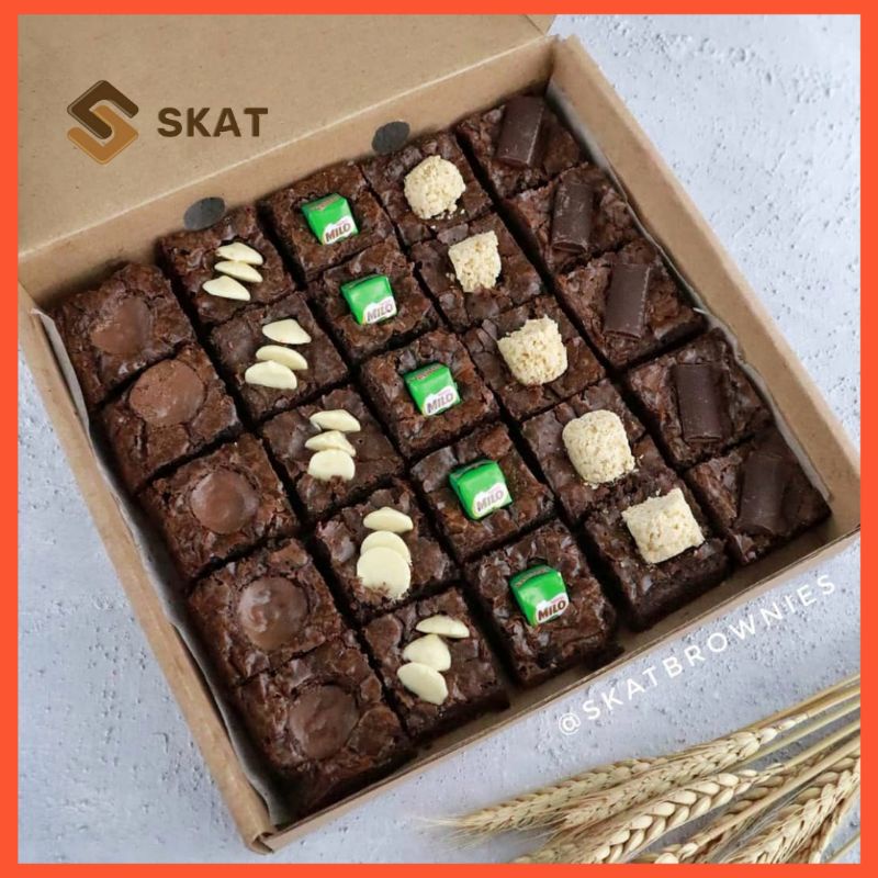 

Brownies Panggang / Brownies Fudgy / Brownies Skat / Brownies Coffee