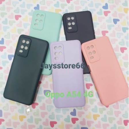 Silikon TPU Macaron Warna Warni Oppo A54 4G