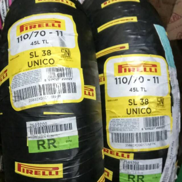 BAN VESPA LX,  V,  S DEPAN 110/70-11 PIRELLI