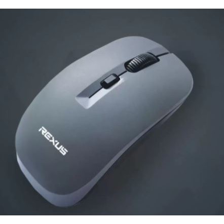 Mouse wireless rexus usb 2.0 2.4ghz optical 1600dpi silent for laptop pc office gaming q20 q-20