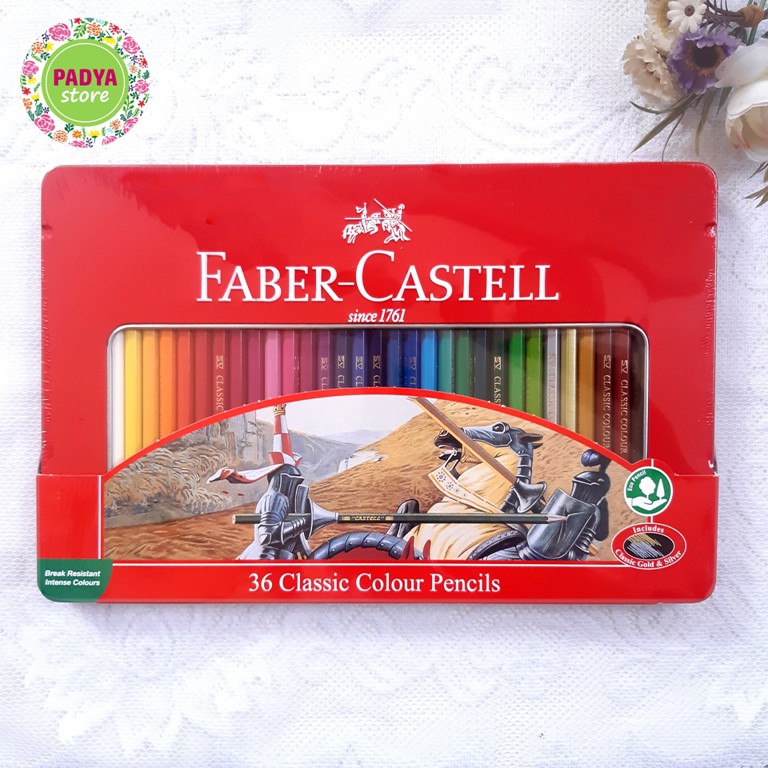 

Pencil Warna 36 Tincase Clasic Colour Faber-Castell
