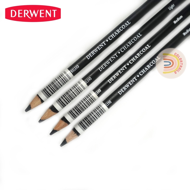 

Derwent Charcoal Pencil Light Medium Dark