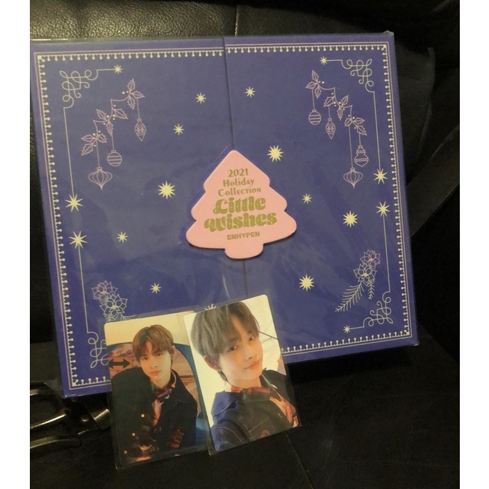 PC NI-KI OUTBOX SPECIAL HOLIDAY BOX ENHYPEN LITTLE WISHES PHOTOCARD