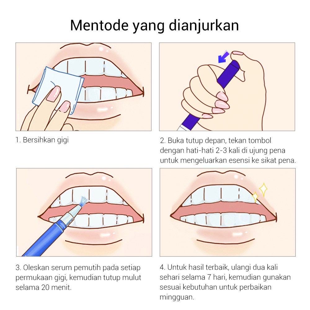 (JURAGAN) BREYLEE TEETH WHITENING PEN 3 ml / pemutih gigi breylee / pensil pemutih gigi / odol pemutih gigi