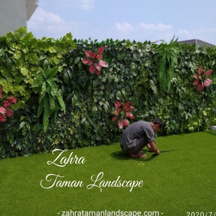 Vertikal Garden | Taman Vertikal Garden Sintetis