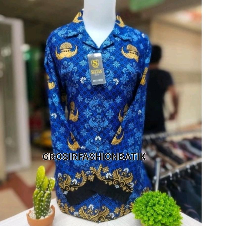 BLUS WANITA KORPRI 2022 FULL FURING. Seragam Kopri 2022 Full Furing. BAJU KORPRI 2022 GURU ASN DOSEN
