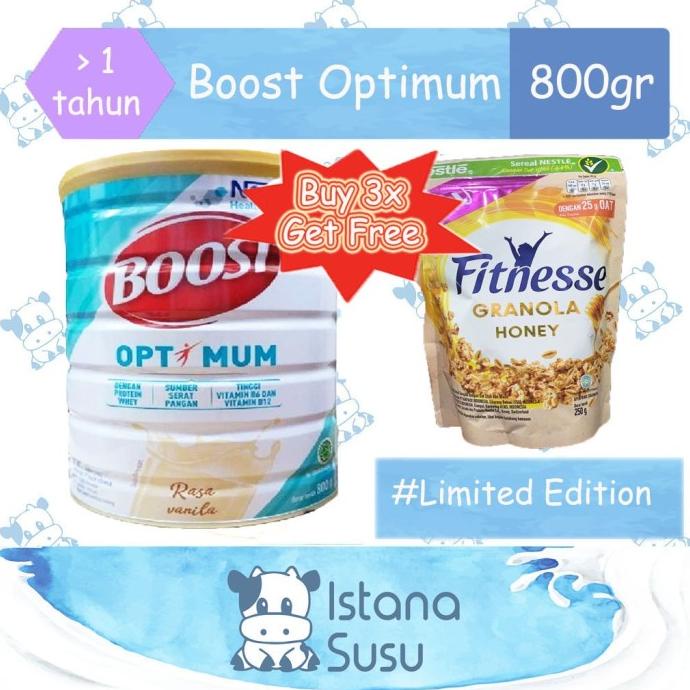 

BISA BAYAR DITEMPAT Boost Optimum Susu Bubuk Kaleng 800gr