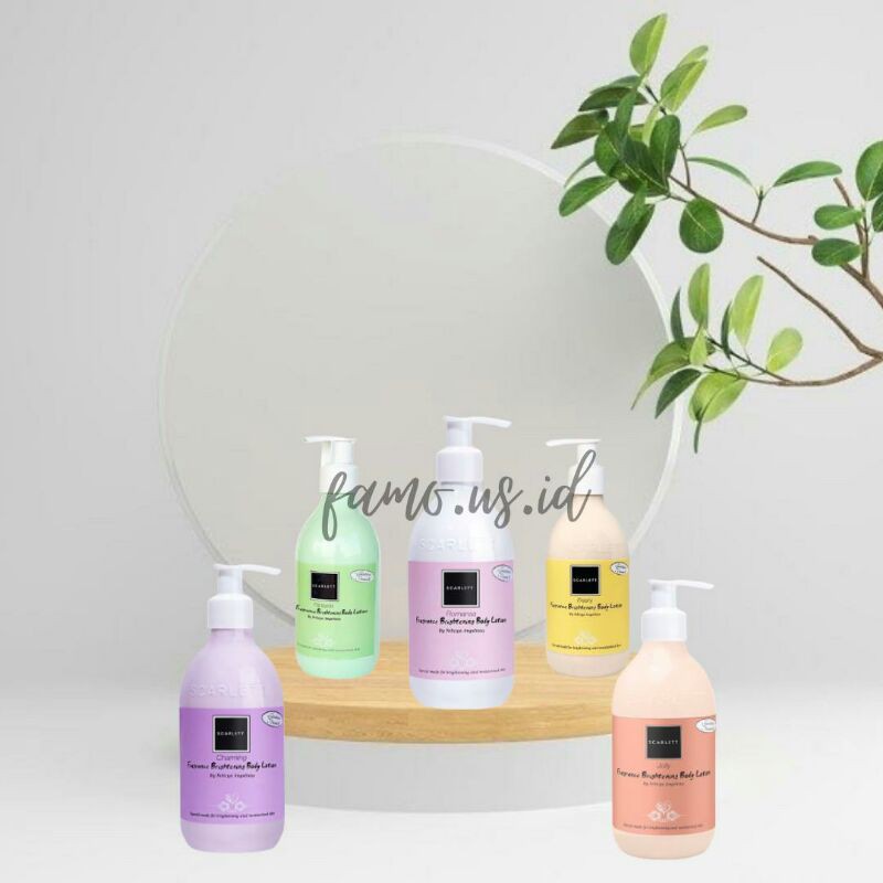 BODY LOTION SCARLETT WHITENING | SCARLETT WHITENING BODY LOTION