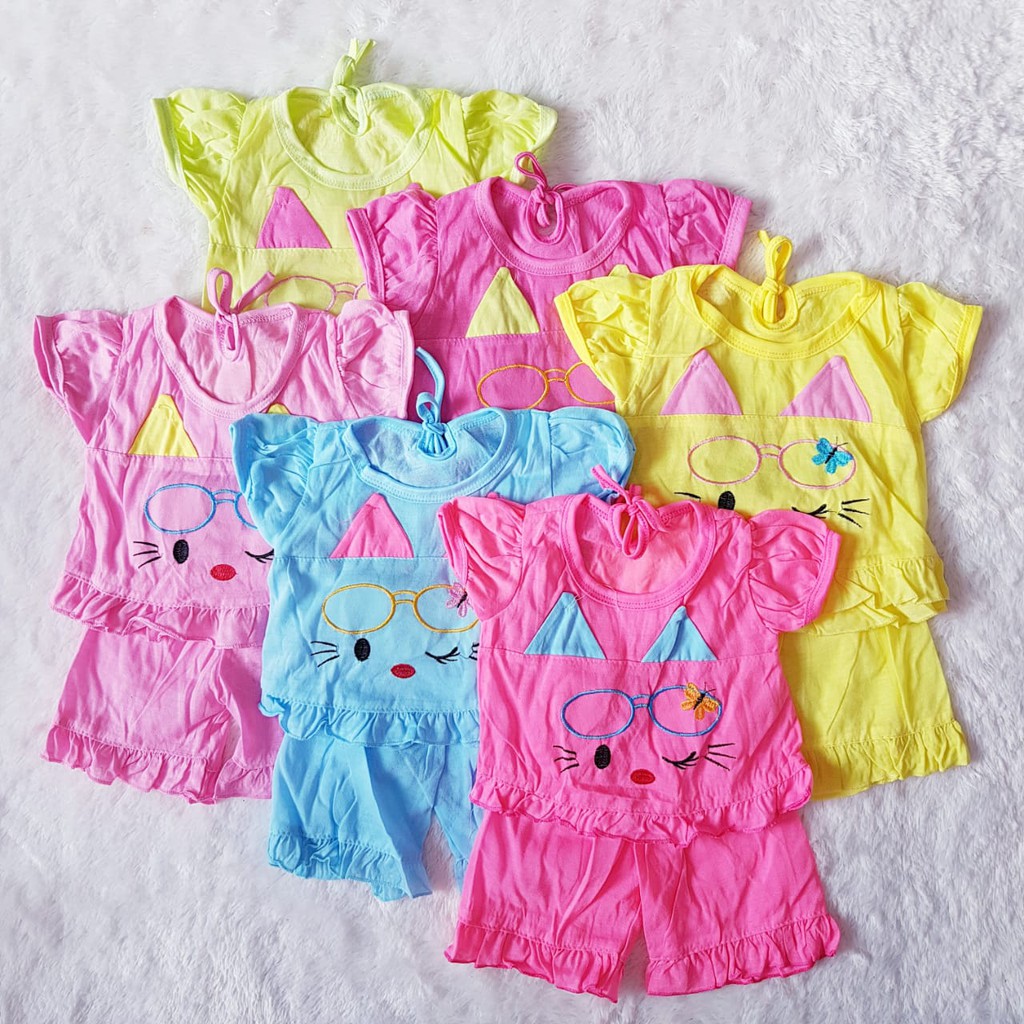 COD Bayar Ditempat Baju Baby / Baju Anak / Setelan Anak / Baby Alicia