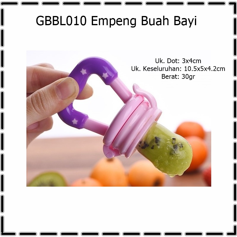 GBBL010 Empeng/Dot Buah Bayi Silikon