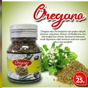 

Oregano 25 gram (Rempah MPASI)