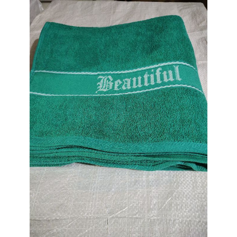 HANDUK MANDI BEAUTIFUL / HANDUK MANDI BEAUTY / HANDUK UKURAN 70 X 140