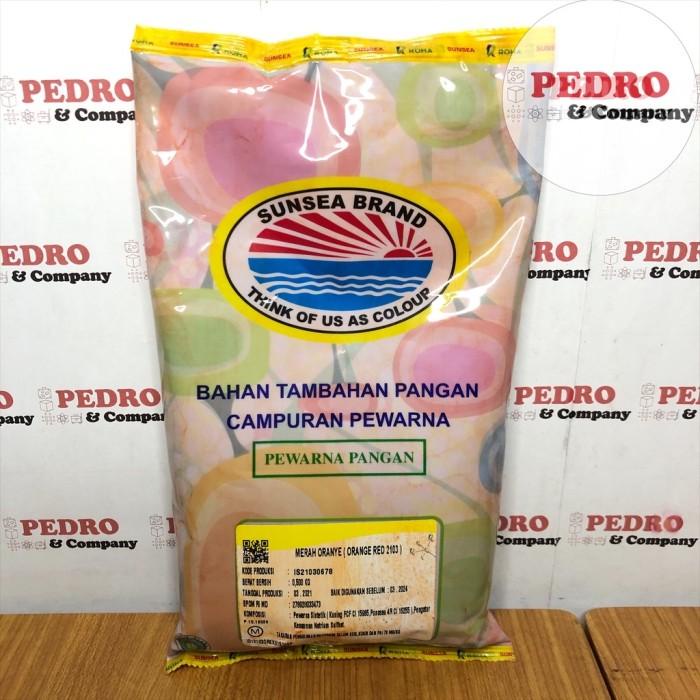 

Sunsea Brand Pewarna Makanan (Red Orange 2103) Merah Oranye 500 Gr