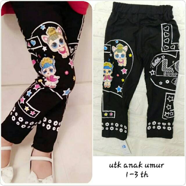 Legging anak LOL 1-3THN MA- UKURAN KECIL YHA LEGGING LOL 2 lol
