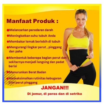 ORIGINAL HOT SHAPERS SLIM WAIST KORSET PERUT BAKAR LEMAK PELANGSING SPORT PRIA DAN WANITA NEOTEX