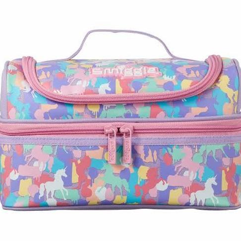 Smiggle Lunch Bag - Illusion Lilac/Unicorn
