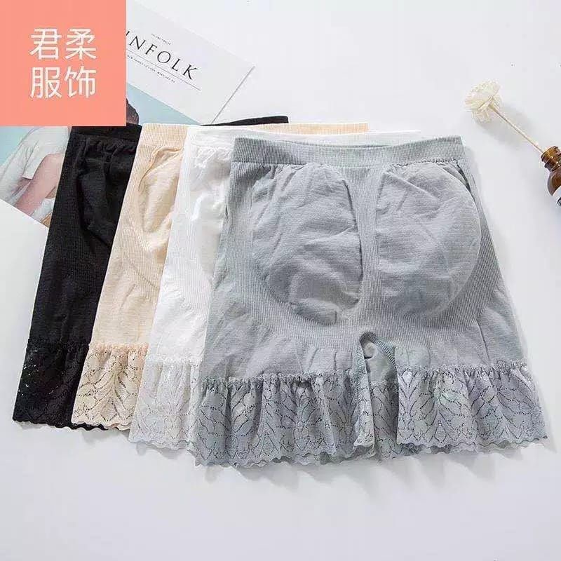 Celana Legging Pendek Celana Dalam Korset Pakaian Dalam Wanita Renda