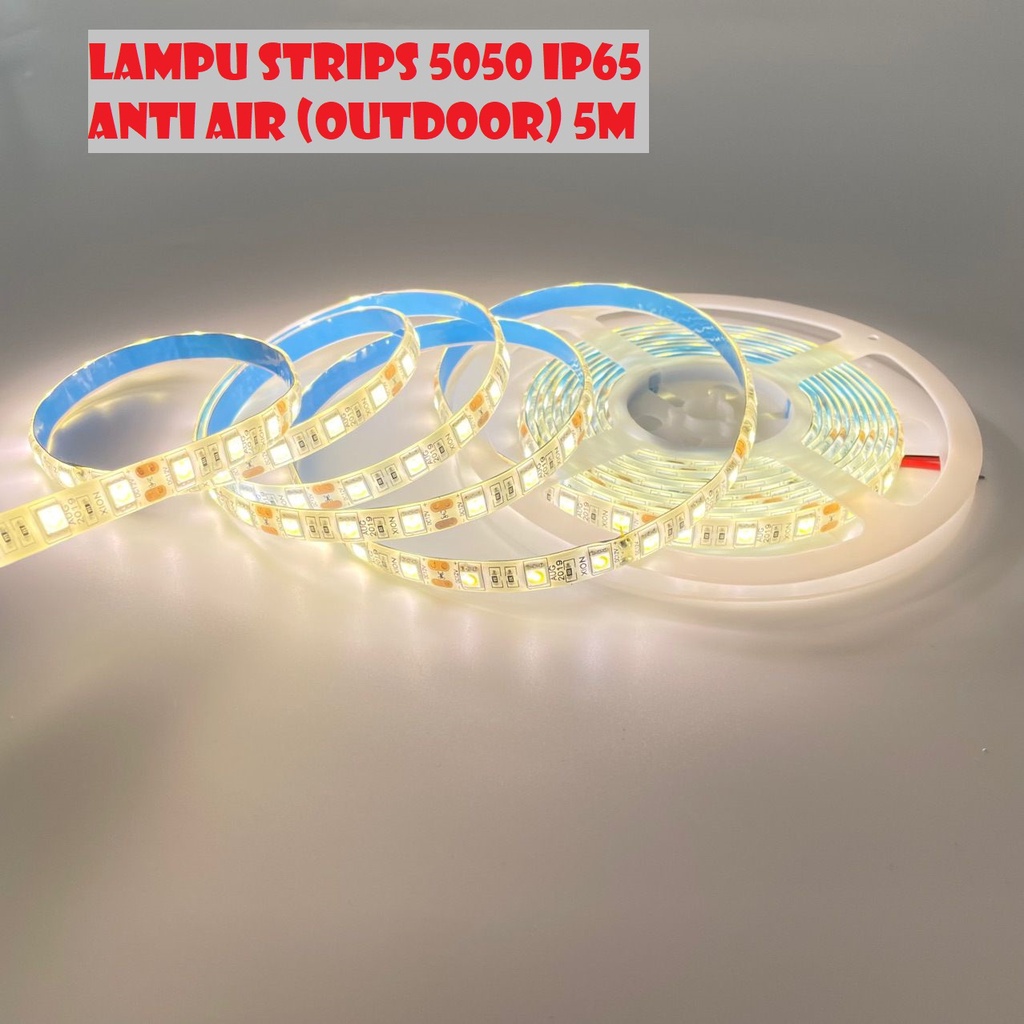 Lampu LED Strip 5050 Ip65 12v OUDOOR Ledstrip ip65 12v