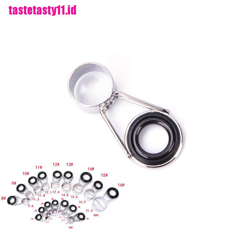 (TTID) 10pcs Ring Guide Joran Pancing 16 Ukuran