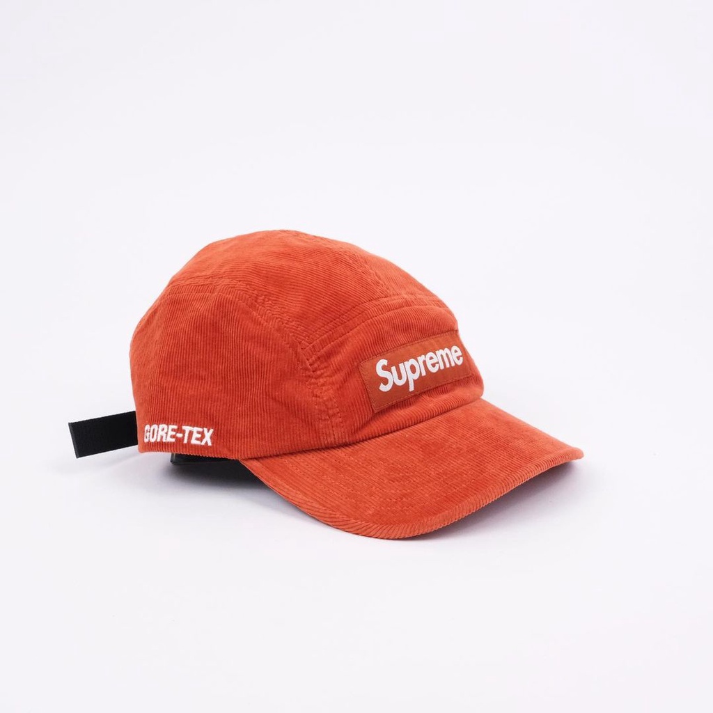 Supreme Gore-Tex Corduroy Camp Cap Rust