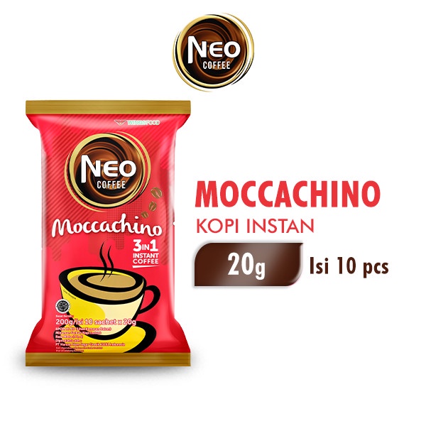 

Neo Coffee Kopi Instan Coffee Mocchacino 20 gr x 10 pcs