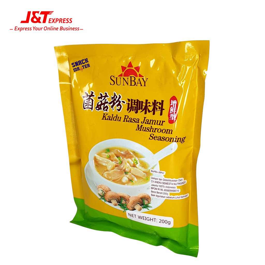 

Kaldu Jamur Sunbay Kemasan Regular - Netto 200 gr