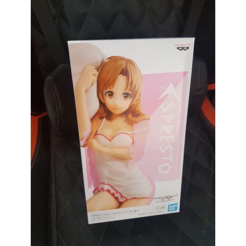 espresto clear materials Asuna anime figure banpresto