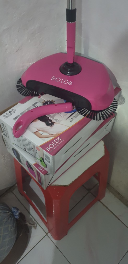 Sapu Otomatis Xtra Bolde - Superbroom - Super Broom - Asli - Free Bubble