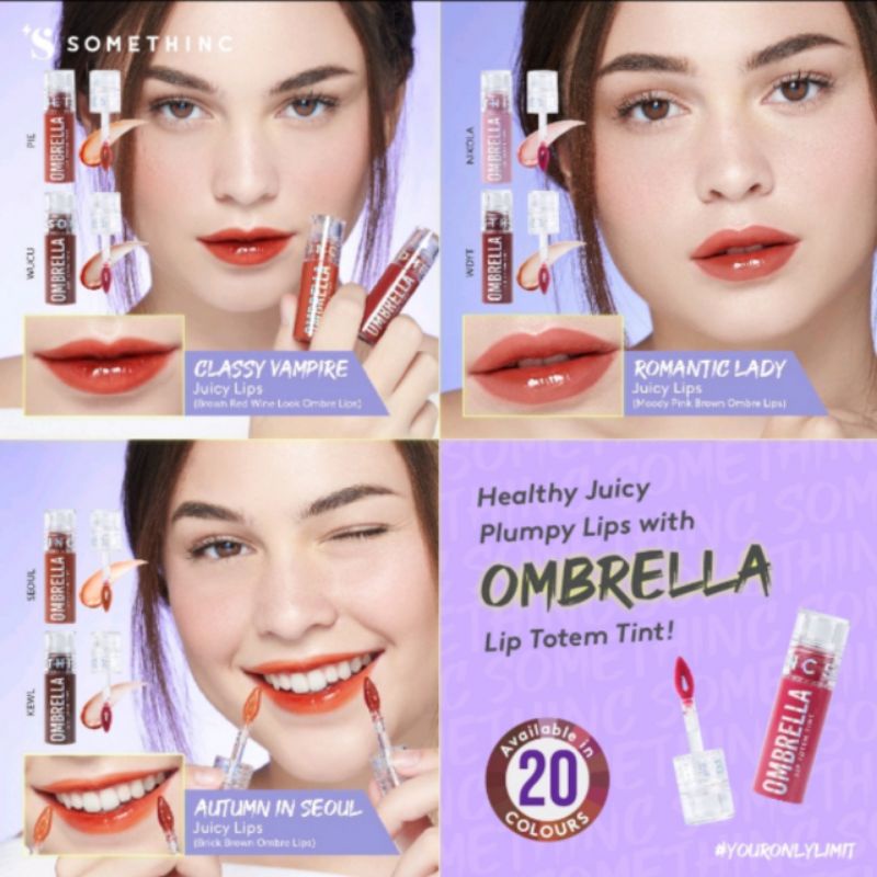 SOMETHINC OMBRELLA Lip Totem Tint - Lip Tint Melembapkan dan Membuat Bibir Sehat