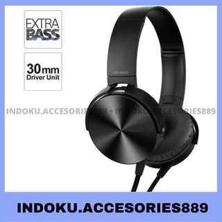 Headshet Bando Sony Extrabass kabeL XB-450AP original