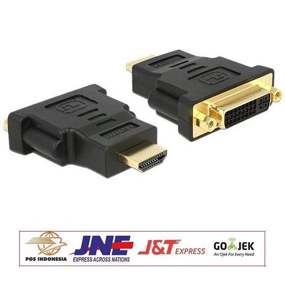 KONEKTOR CONNECTOR CONVERTER HDMI MALE TO DVI FEMALE 24+5