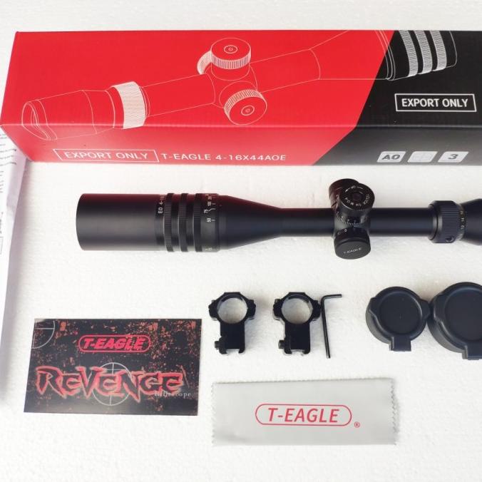 Teleskop T Eagle 4-16X44 Aoeg Retikel Nyala Mounting Double Baut