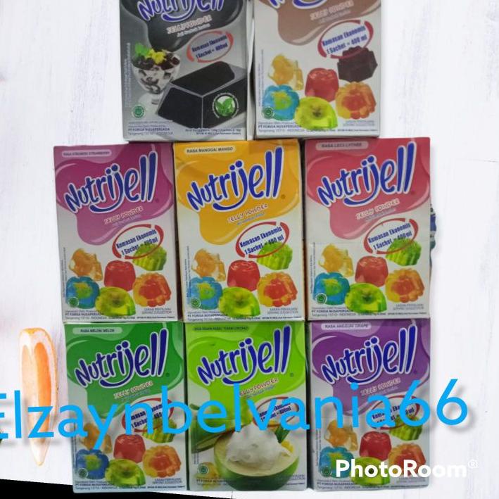 

↰ [ Ready ] Nutrijell agar-agar 1 box isi 12 set ekonomis へ