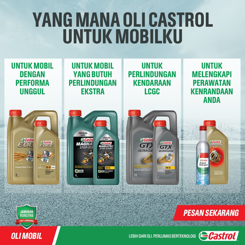 Toko Online Castrol Official Shop | Shopee Indonesia