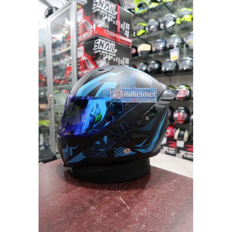 Snail FFS1 Identity Blue Black Varian Visor Red Gold Silver Blue Dark